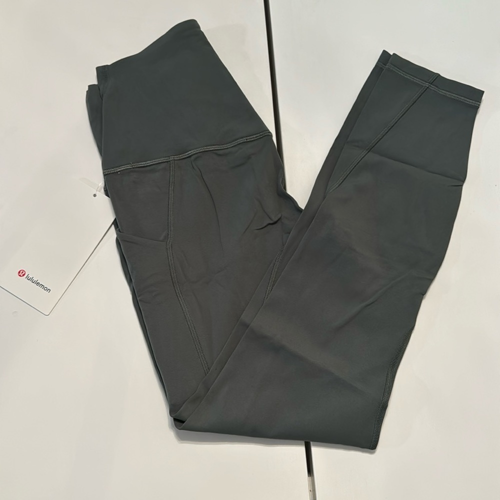 New Lululemon Leggings Olive Green